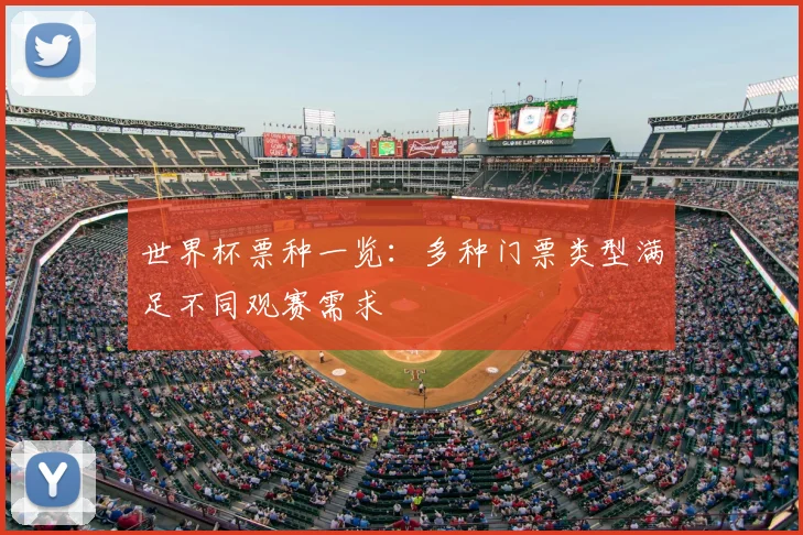世界杯票种一览:多种门票类型满足不同观赛需求